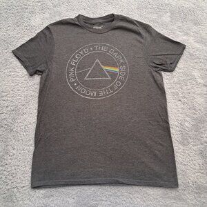 Pink Floyd Dark Side Of The Moon T-Shirt, Gray, Short Sleeve-Medium